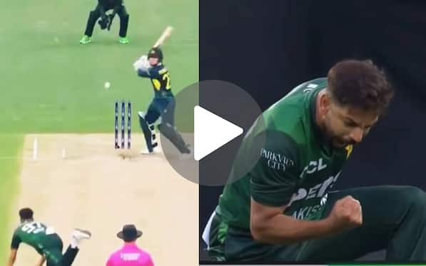 [Watch] Haris Rauf Roars As McGurk's Tennis Shot Ends In Humiliation In 2nd T20I